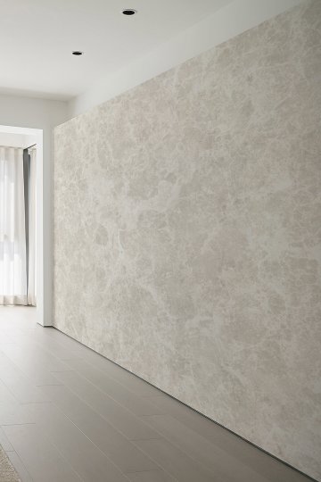 Bej Mermer Doku Görünümlü Tek Parça Tekstil Duvar Kağıdı