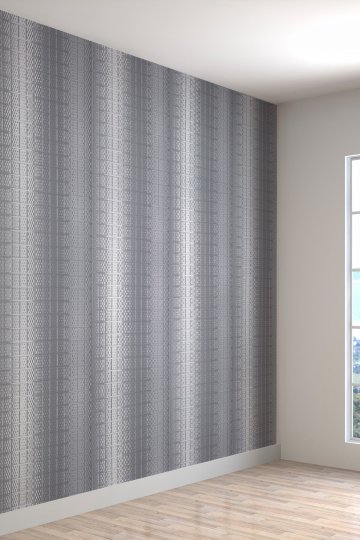Çizgili Arka Plan Desenli Silinebilir Tekstil Duvar Kağıdı