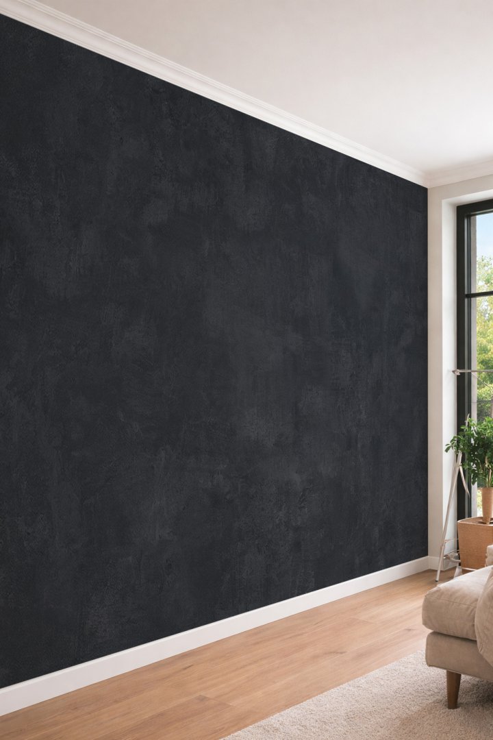 Dreamwall Brüt Beton Görünümlü Tek Parça Tekstil Duvar Kağıdı