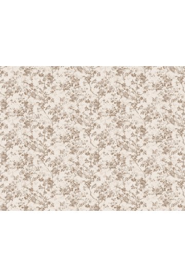 Dreamwall Çiçek Dalları Desenli Bohem Tek Parça Tekstil Duvar Kağıdı küçük görsel 4