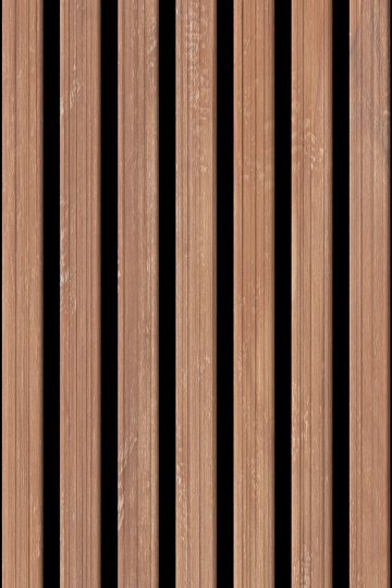 Dreamwall Dikey Ahşap Latalı Akustik Panel Desenli Tek Parça Tekstil Duvar Kağıdı küçük görsel 2