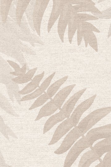 Dreamwall Eğrelti Otu Fern Yaprak Desenli Tek Parça Tekstil Duvar Kağıdı küçük görsel 3