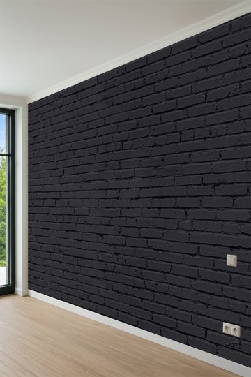 Dreamwall Endüstriyel Tuğla Duvar Dokulu Tek Parça Tekstil Duvar Kağıdı küçük görsel 3