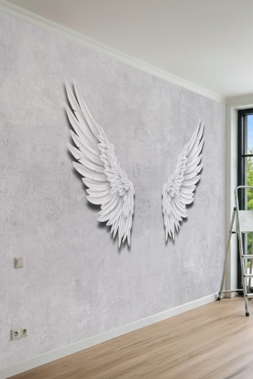Dreamwall Grunge Tarzı Fitness, Vücut Geliştirme ve Tipografik Desenli Tek Parça Duvar Kağıdı küçük görsel 2