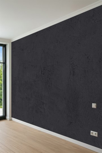 Dreamwall Hafif Pürüzlü Sıva ve Beton Doku Görünümlü Modern Tek Parça Tekstil Duvar Kağıdı küçük görsel 3