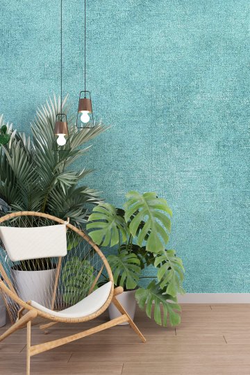 Dreamwall İtalyan Sıva Huzur Temalı Tekstür Desenli Tek Parça Tekstil Duvar Kağıdı