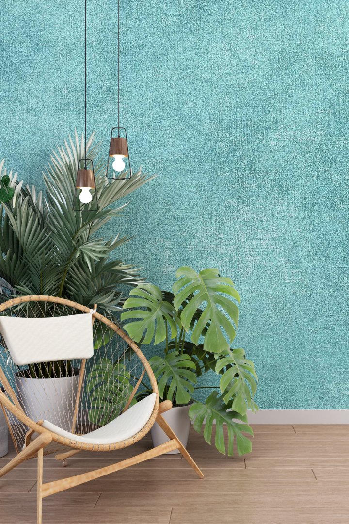 Dreamwall İtalyan Sıva Huzur Temalı Tekstür Desenli Tek Parça Tekstil Duvar Kağıdı