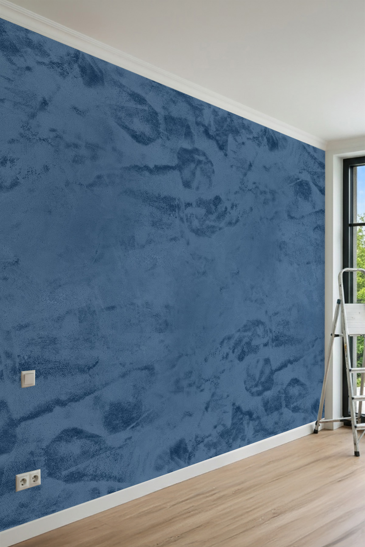 Dreamwall İtalyan Sıvası, Eskitme Mermer Efektli ve Dokulu Tek Parça Tekstil Duvar Kağıdı görsel 1