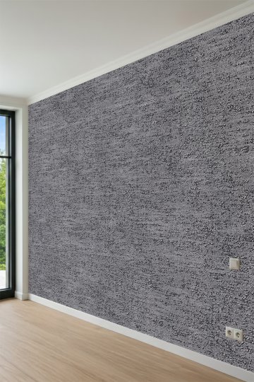 Dreamwall Kabartma Keten Efektli Desenli Tek Parça Tekstil Duvar Kağıdı küçük görsel 3