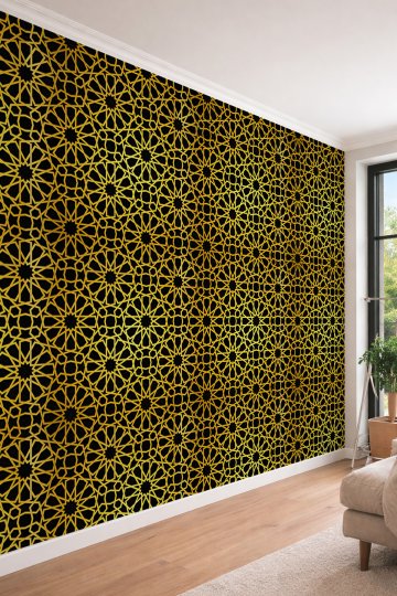 Dreamwall Klasik Damask Desenli Lüks Tekstil Duvar Kağıdı 