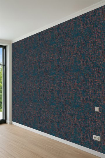 Dreamwall Kumaş Dokulu, Şantuk Dokuma Efektli Modern Tek Parça Tekstil Duvar Kağıdı küçük görsel 3