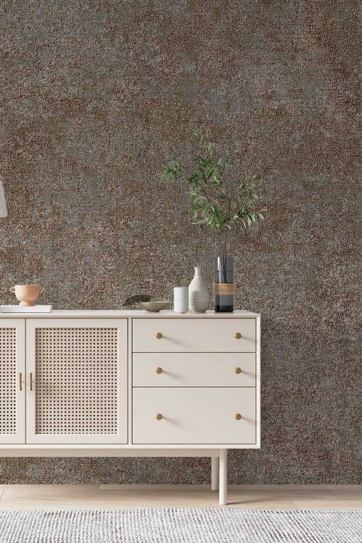 Dreamwall Minimalist Bohem Doku Desenli Tek Parça Tekstil Duvar Kağıdı