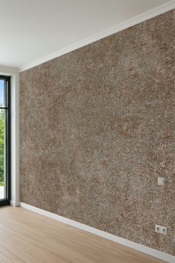 Dreamwall Minimalist Bohem Doku Desenli Tek Parça Tekstil Duvar Kağıdı küçük görsel 4