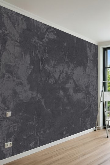 Dreamwall Sanatsal Sıva Efekt Desenli Tek Parça Tekstil Duvar Kağıdı küçük görsel 3