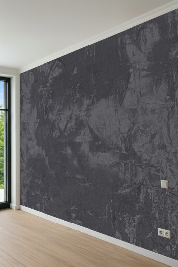 Dreamwall Sanatsal Sıva Efekt Desenli Tek Parça Tekstil Duvar Kağıdı küçük görsel 4