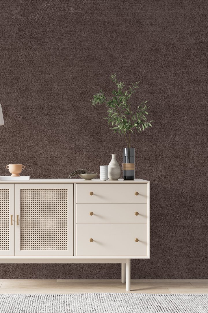 Dreamwall Sıcak Tonlar- Mikro Dokulu Modern Tekstürlü Tek Parça Tekstil Duvar Kağıdı
