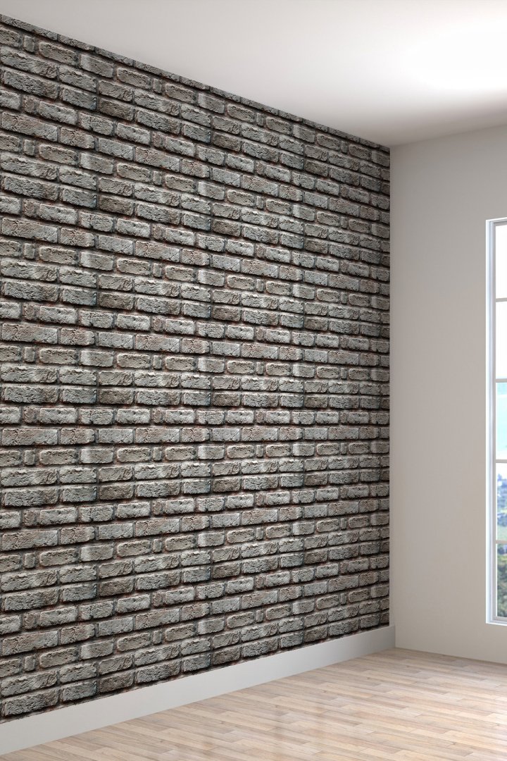 Duvar Kağıdı Eskitmetaş Duvar Desenli Silinebilir Tekstil Duvar Kağıdı