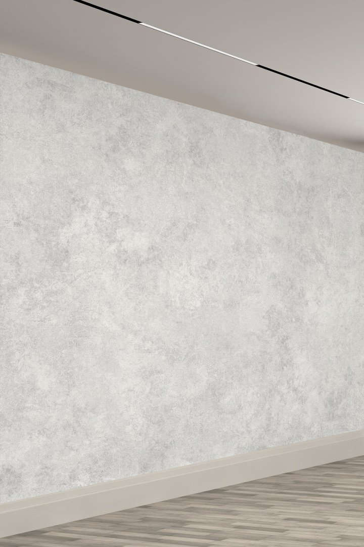 Endüstriyel Dekor Açık Beton Desenli Tekstil Duvar Kağıdı