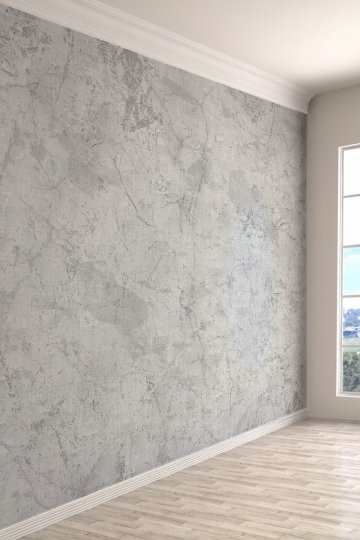 Endüstriyel Gri Tonlu Minimalist Duvar Kağıdı