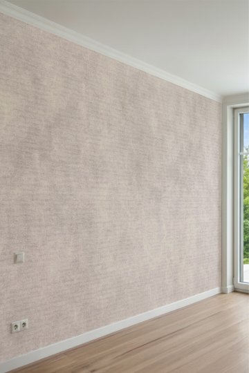 Eskitme Sıva ve Pürüzlü Doku Görünümlü Tek Parça Tekstil Duvar Kağıdı küçük görsel 2