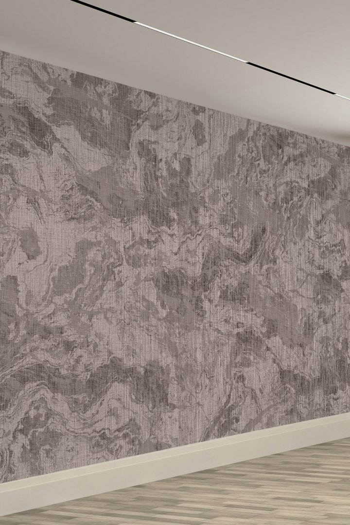 Kahverengi Mermer Dokulu Modern Duvar Kağıdı