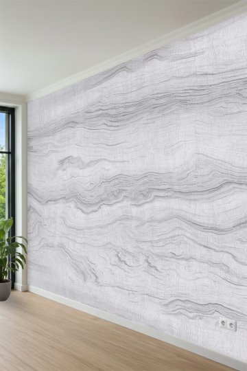 Katmanlı Dalga Mermer Desenli Modern Tek Parça Tekstil Duvar Kağıdı