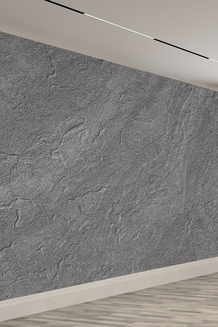 Loft Beton Görünümlü Modern Tekstil Duvar Kağıdı