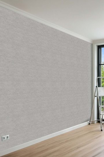 Minimal Doku Görünümlü  açık renk Tekstil Duvar Kağıdı 
