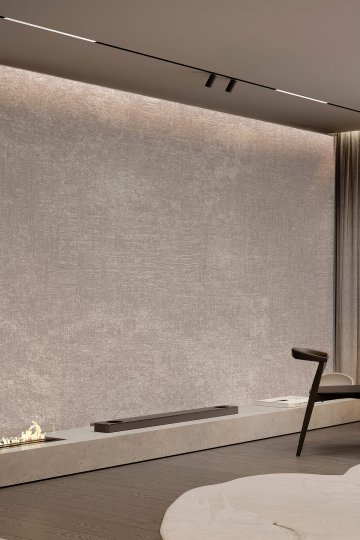 Modern Doku Desenli Tekstil Duvar Kağıdı
