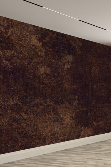 Rustik Kahverengi Vintage Sıcak Dokulu Tasarım Tekstil Duvar Kağıdı