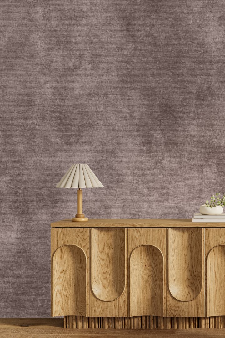 Soft Eskitme Sıva, Kumaş Dokulu ve Modern Minimalist Tek Parça Tekstil Duvar Kağıdı