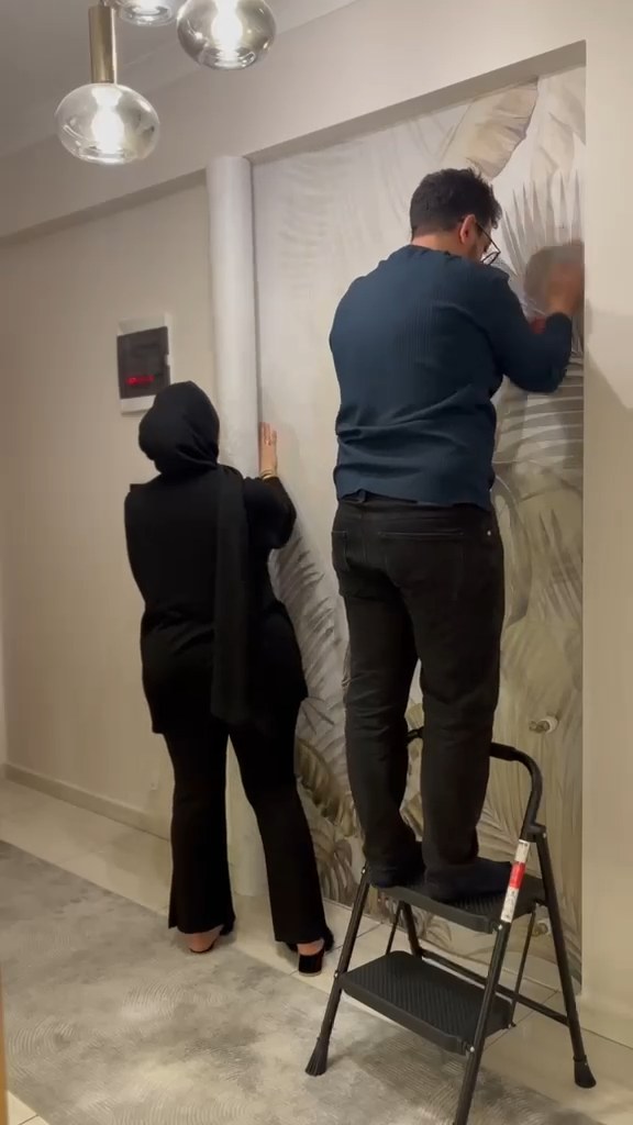 kullanıcı deneyim videosu (dreamwall 3d görünümlü egzotik yaprak)